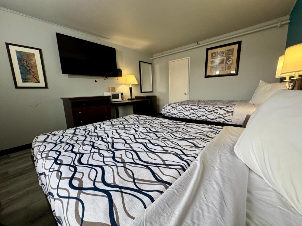 Premium Double Room with Two Double Beds interior